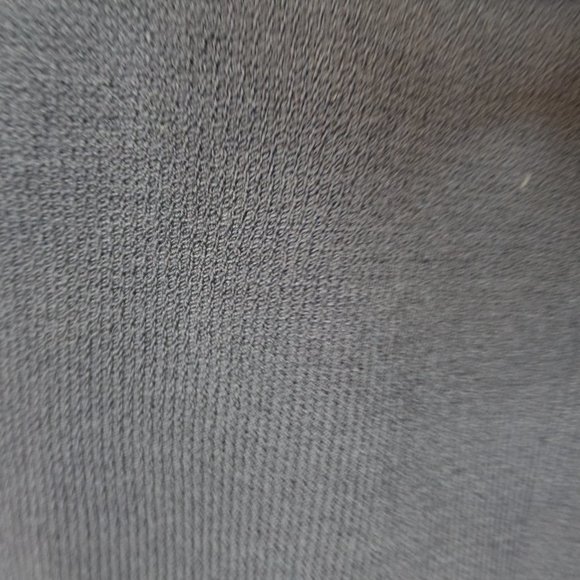 St. John 2 Piece Knit Black Jacket & Skirt Bright Gold Logo Buttons Size 14 - Picture 15 of 16